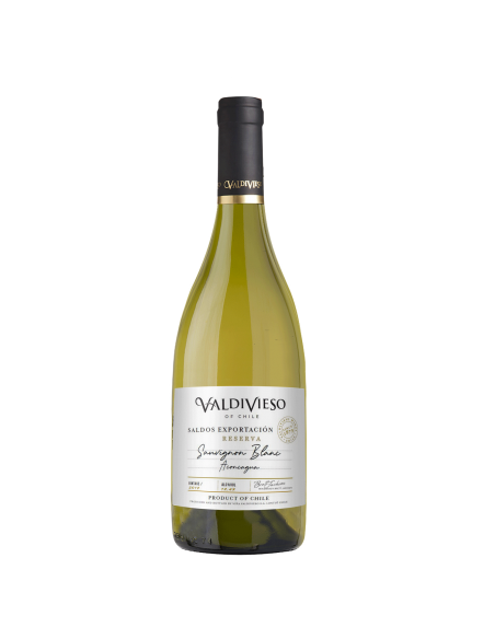 Saldos de Exportación Vino Reserva Valdivieso Sauvignon Blanc 2017 - Saldos Marca Valdivieso