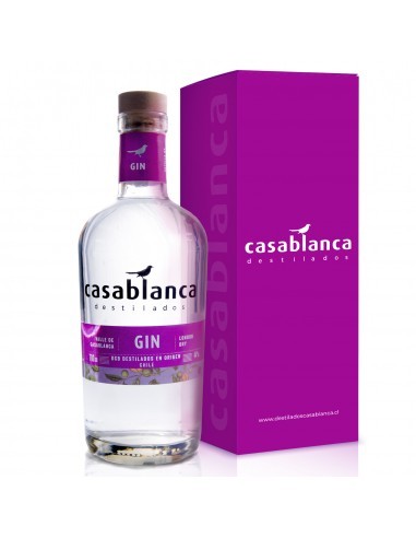 Licores y Destilados Gin Casablanca London Dry con Estuche Marca Casablanca