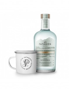 Licores y Destilados Gin Patagon Original + Tazón Metálico Marca Patagon