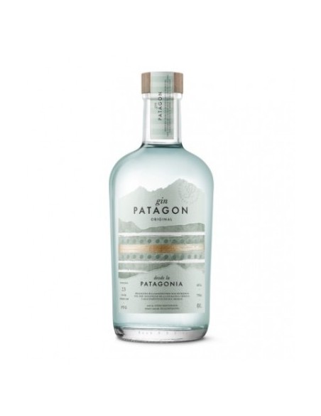 Licores y Destilados Gin Patagon Original + Tazón Metálico Marca Patagon