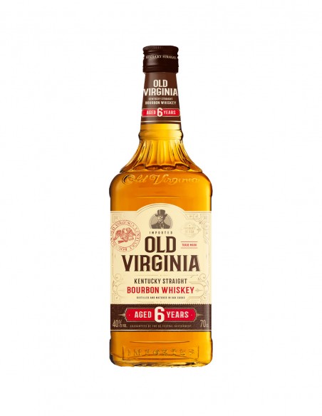 Whisky Bourbon Old Virgina Caja Individual Marca Old Virginia