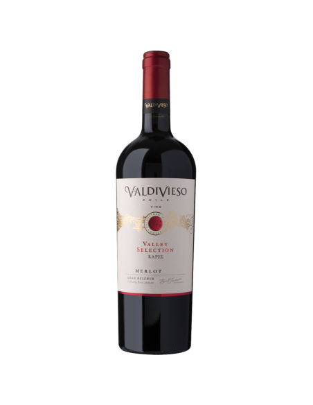 Vinos Valley Selection Gran Reserva Merlot Marca Valdivieso