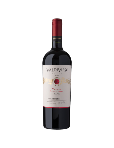 Vinos Valley Selection Gran Reserva Carmenere Marca Valdivieso