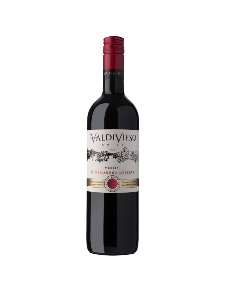 Vinos Vino Reserva Valdivieso Winemaker Merlot 750cc Marca Valdivieso