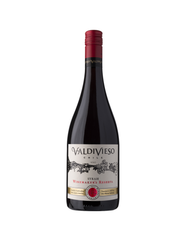 Vinos Winemaker Syrah Marca Valdivieso