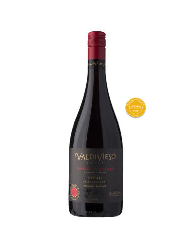 Vinos Single Vineyard Syrah Marca Valdivieso