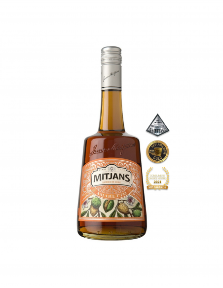 Licores y Destilados Licor de Amaretto Marca Mitjans