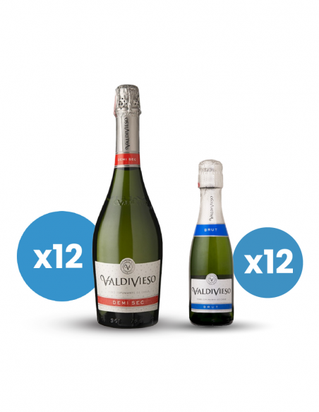 Packs Pack Valdivieso Demi Sec + Botellines Marca Valdivieso