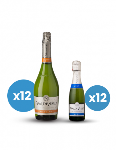 Packs Pack Valdivieso Moscato + Botellines Marca Valdivieso