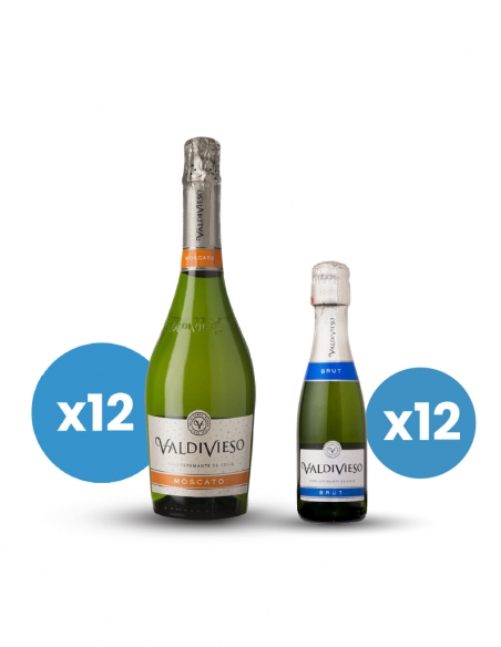 Packs Pack Valdivieso Moscato + Botellines Marca Valdivieso