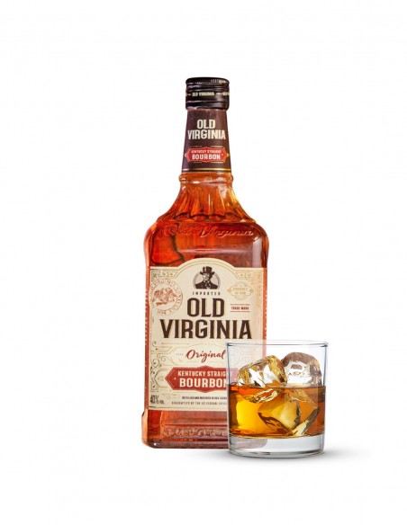 Licores y Destilados Bourbon Old Virginia 700CC Marca Old Virginia
