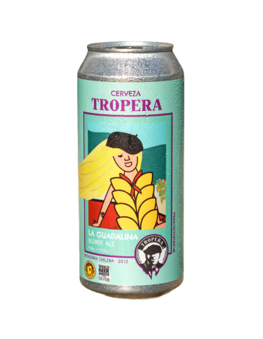 Cervezas Cerveza Tropera La Guadalina Lata 473 ML Marca Tropera
