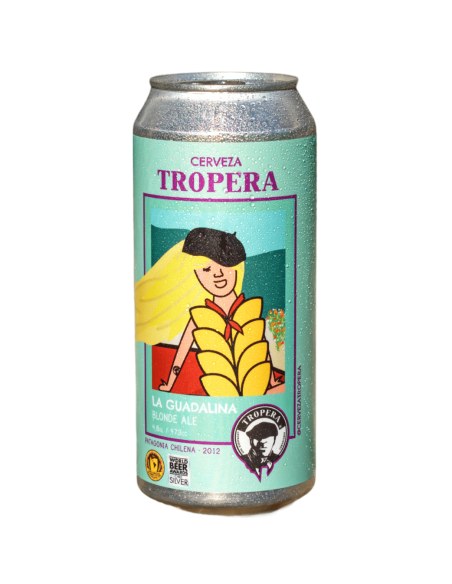 Cervezas Cerveza Tropera La Guadalina Lata 473 ML Marca Tropera