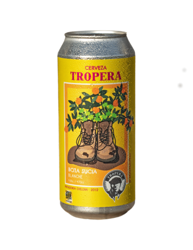 Cervezas Cerveza Tropera Bota Sucia Lata 473 ML Marca Tropera