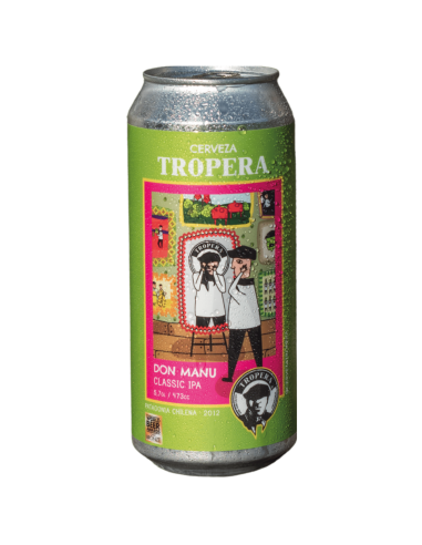 Cervezas Cerveza Tropera Don Manu Lata 473 ML Marca Tropera