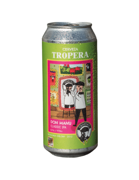 Cervezas Cerveza Tropera Don Manu Lata 473 ML Marca Tropera