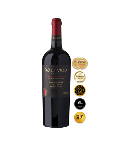 Vinos Vino Premium Valdivieso Single Vineyard Carmenere 750cc Marca Valdivieso