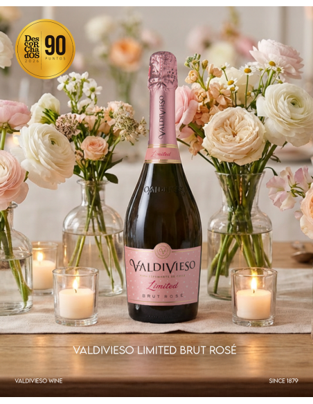 Espumantes Espumante Valdivieso Limited Brut Rose 750cc Marca Valdivieso