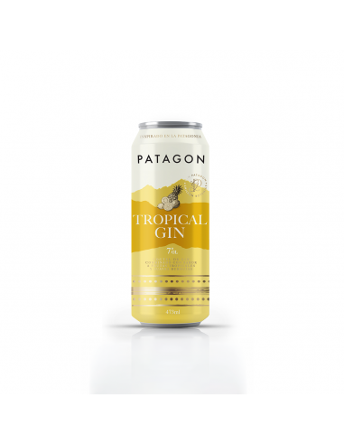 Licores y Destilados Lata Patagon RTD Tropical Gin 473 ML x 12 Marca Patagon