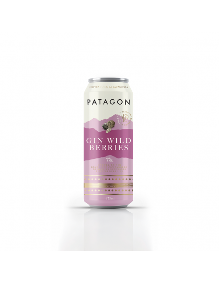 Licores y Destilados Lata Patagon RTD Berries 473 ML x 12 Marca Patagon