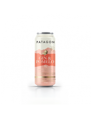 Licores y Destilados Lata Patagon RTD Pomelo 473 ML x 12 Marca Patagon
