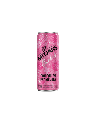 Lata Mitjans Cocktails Daiquiri Frambuesa 355 ML x 12