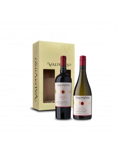 Packs Estuche Gran Reserva Cabernet Sauvignon - Sauvignon Blanc Marca Valdivieso